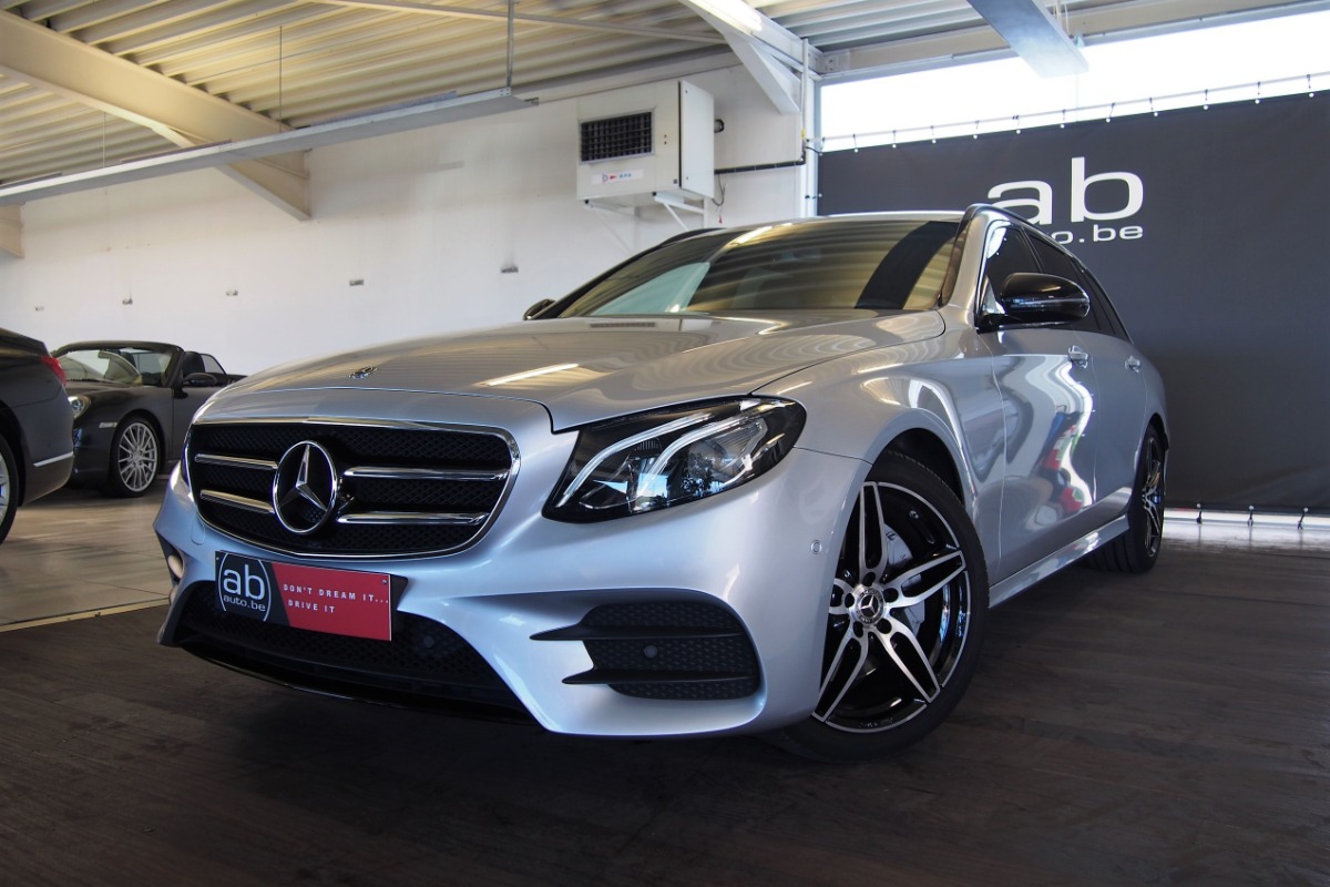 Mercedes Benz E 2 D Kombi Amg Line Autom Leder Navi Bt Led Park Assist Zetelverw Met Mercedes Garantie